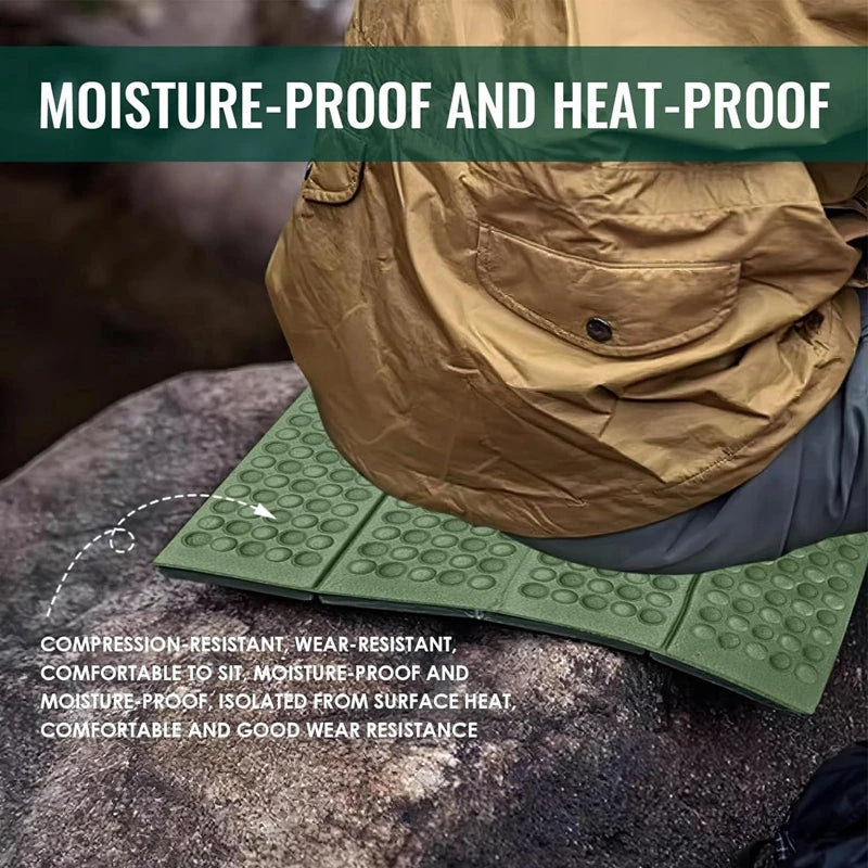 Wasserdichte - thermische Sitzmatte – faltbar, kompakt 39x29 cm für Outdoor