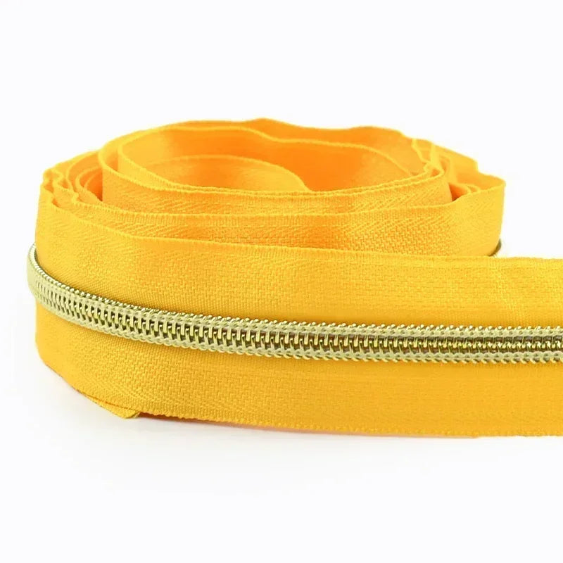 Nylon Reißverschluss Meterware DIY Kleidung Taschen Reparatur 5/10/20m Länge