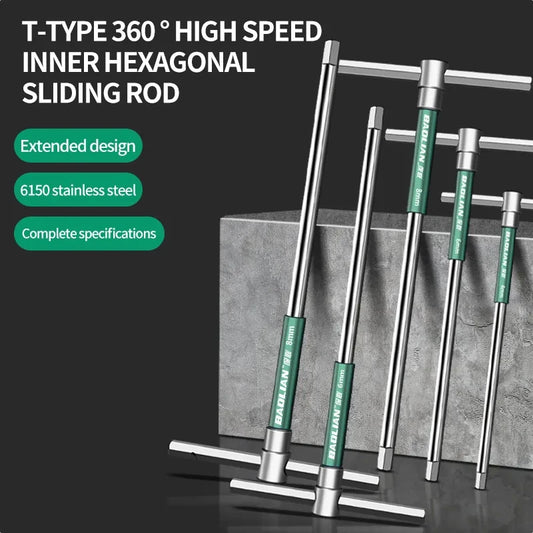 Torx Schraubendreher T Typ Inbusschlüssel 2,5-10 mm Chrom Vanadium Stahl