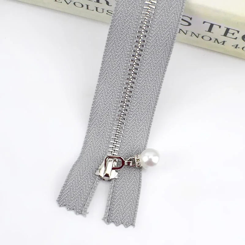 5er Set Metall Reissverschluesse offen 12-70 cm ideal fuer Taschen
