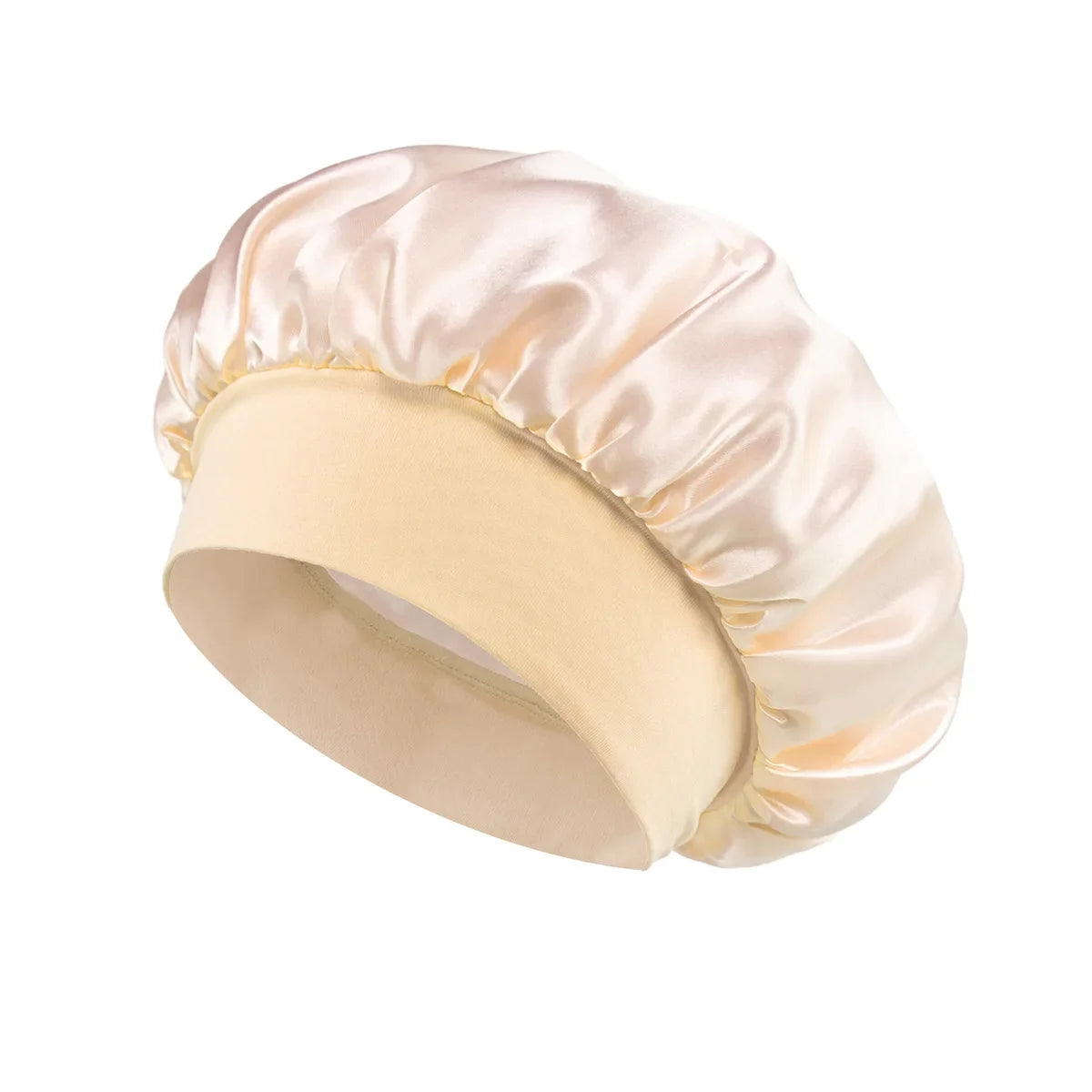 Elegante Satin-Haube für Damen – sanfter Haarsschutz - Komfort allzeit