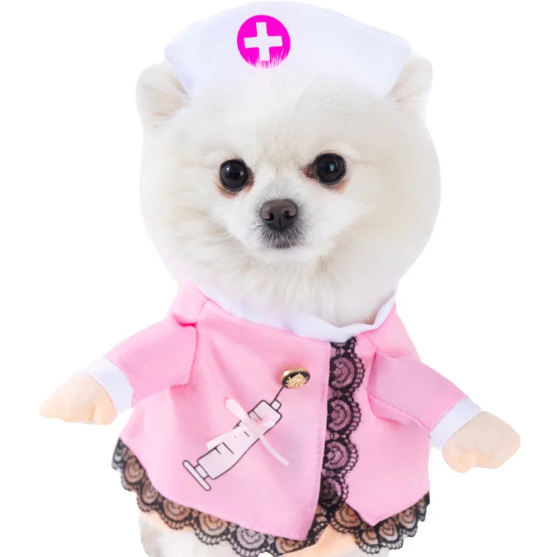 Lustiges Halloween Verkleidung Tierkostüm Dolch Effekt Hund Katze