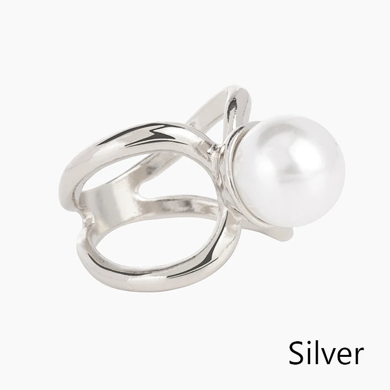 Elegante Perlen-Schal Schnalle – Multifunktionales Accessoire für Damen aus Eisen