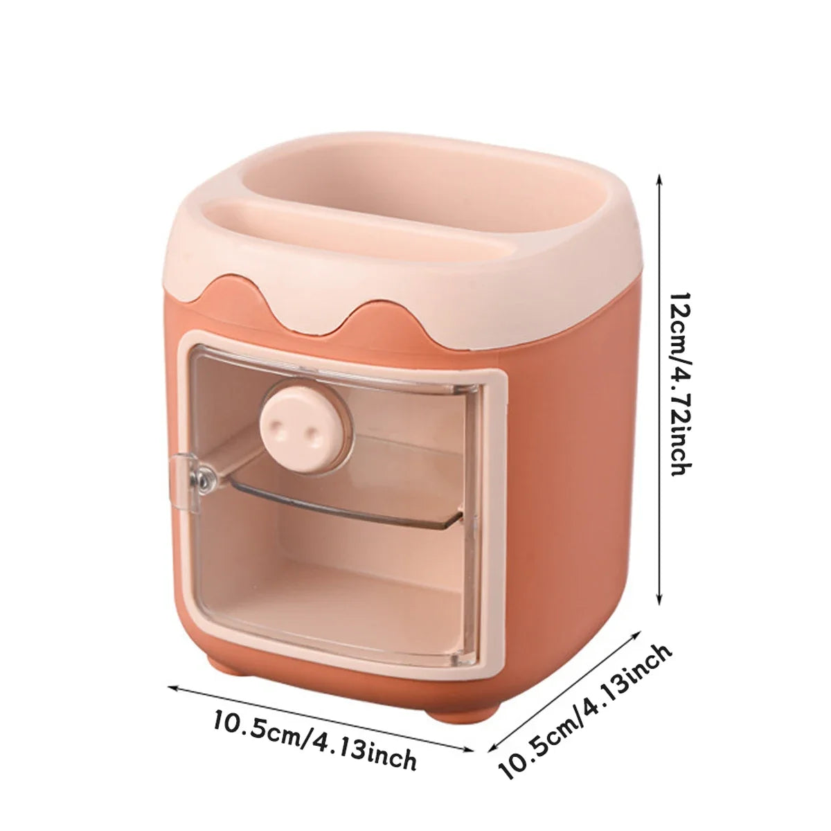 Cartoon Stifthalter mit 6 Fächern Nordic Design für Schule Büro Organizer