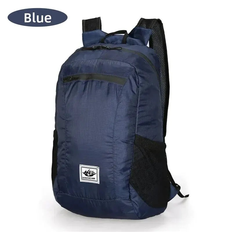 Ultraleichter 20L Outdoor-Rucksack – faltbar, wasserdicht - bequem für Wanderungen