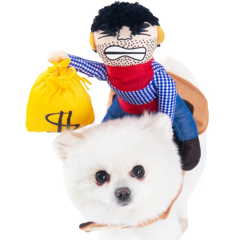 Lustiges Halloween Verkleidung Tierkostüm Dolch Effekt Hund Katze