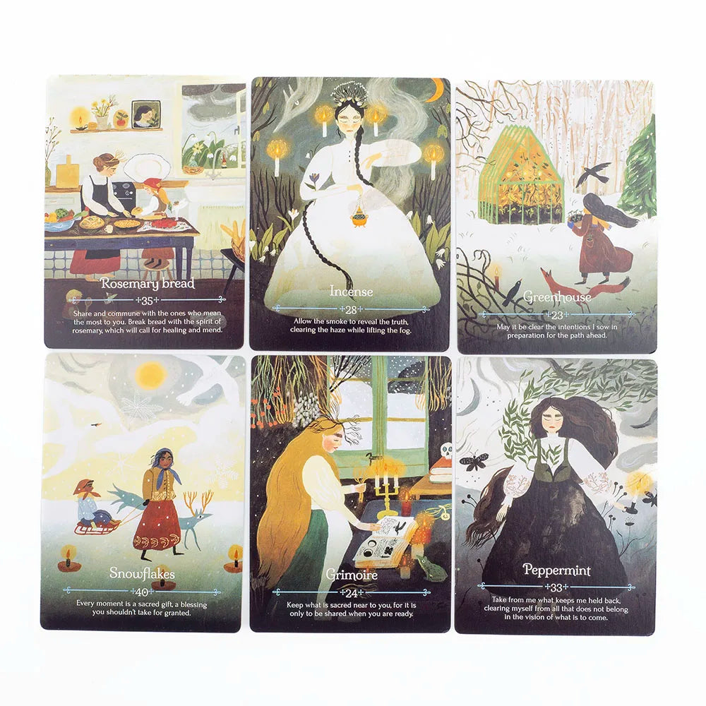 Imbolc Oracle Karten Set mit 44 Stück für spirituelle Führung