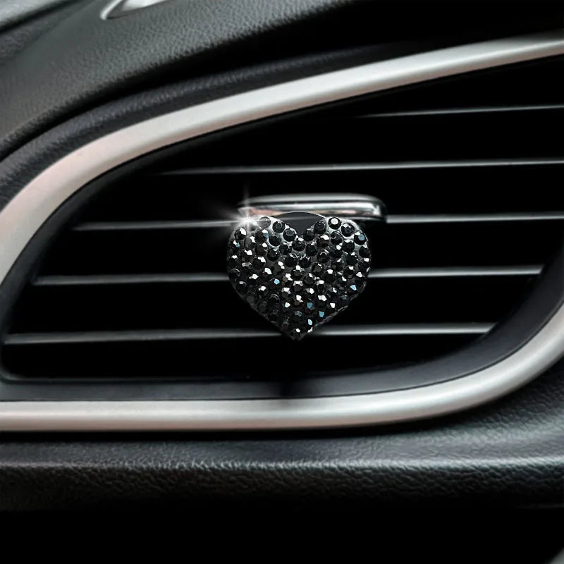 Herzförmiger Auto Lufterfrischer Diamant Design für frischen Duft