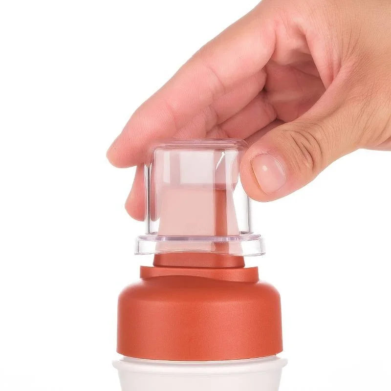 Auslaufsichere Squeeze Sauce Flasche 350ml – Nachfüllbar, 1/2/3 Stück Set