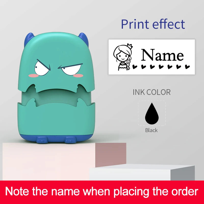 Wiederverwendbares Baby-Namenstempel-Set – Ungiftig, wasserfest - personalisierbar