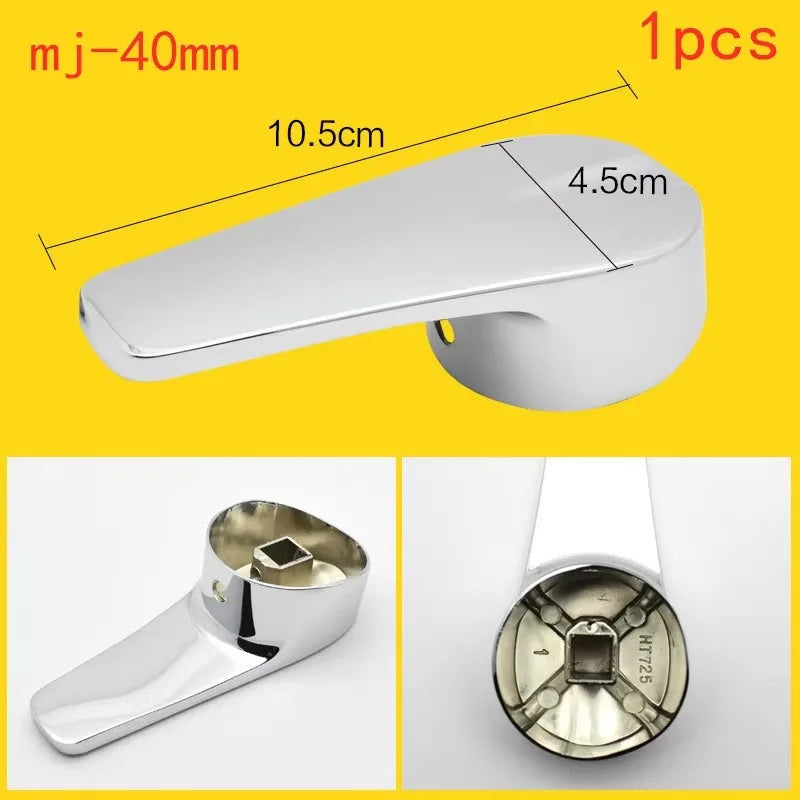 Ersatz Wasserhahn Griff Metall Zinklegierung Heiß Kalt Schalter