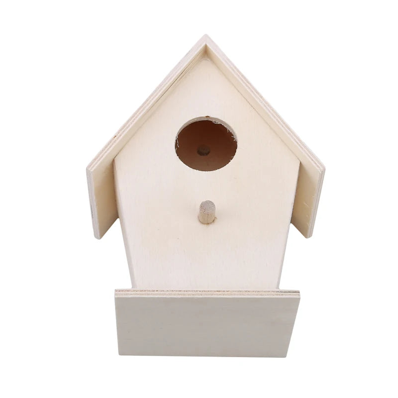 Hängendes Holz Vogelhaus für Garten - Gemütliche Vogelheim