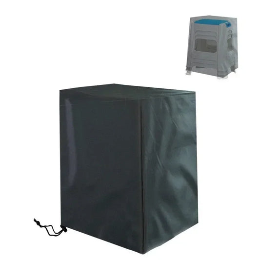 Wasserdichte Stuhl-Abdeckung Schwarz – Staubdicht - Robust, 3 Größen