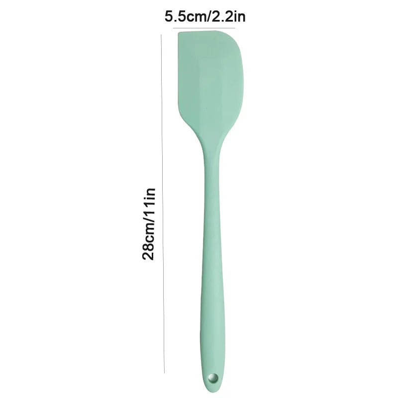 Silikon Spatel Antihaft Hitzebeständig für Creme - Kuchen Backen DIY Küche