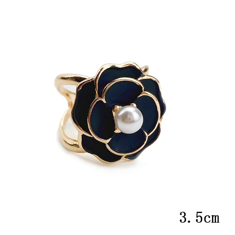 Elegante Perlen-Schal Schnalle – Multifunktionales Accessoire für Damen aus Eisen