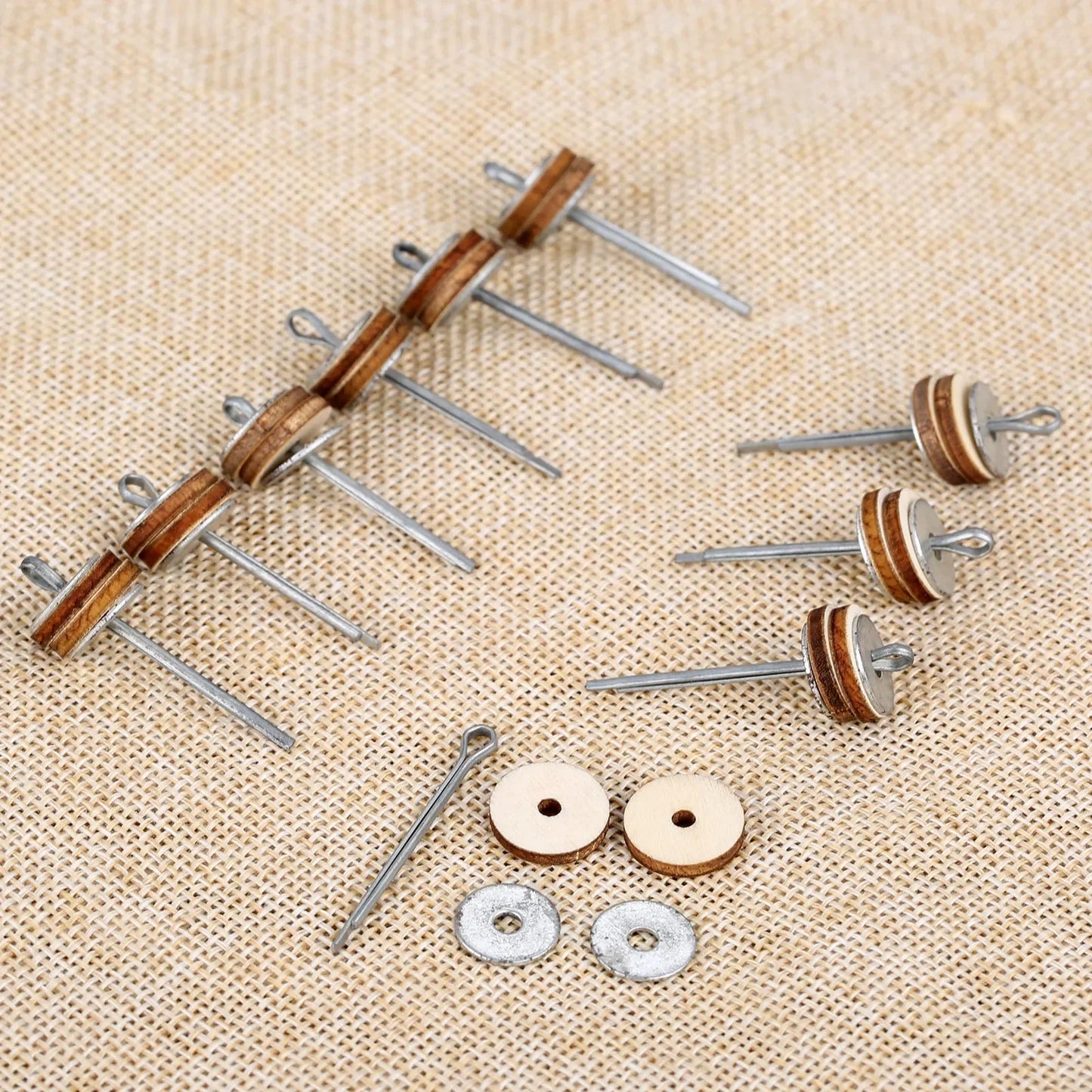 10er Set Bär Puppe Gelenke Zubehör für Amigurumi und DIY Puppen
