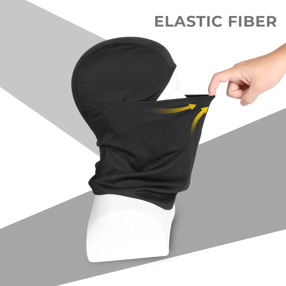 Atmungsaktive Sommer Sturmhaube Winddichte Vollgesichtsmaske Outdoor