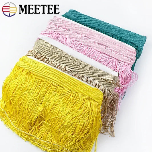 Dekorative Quastenfransen für Kleidung und Heimtextilien zum Nähen