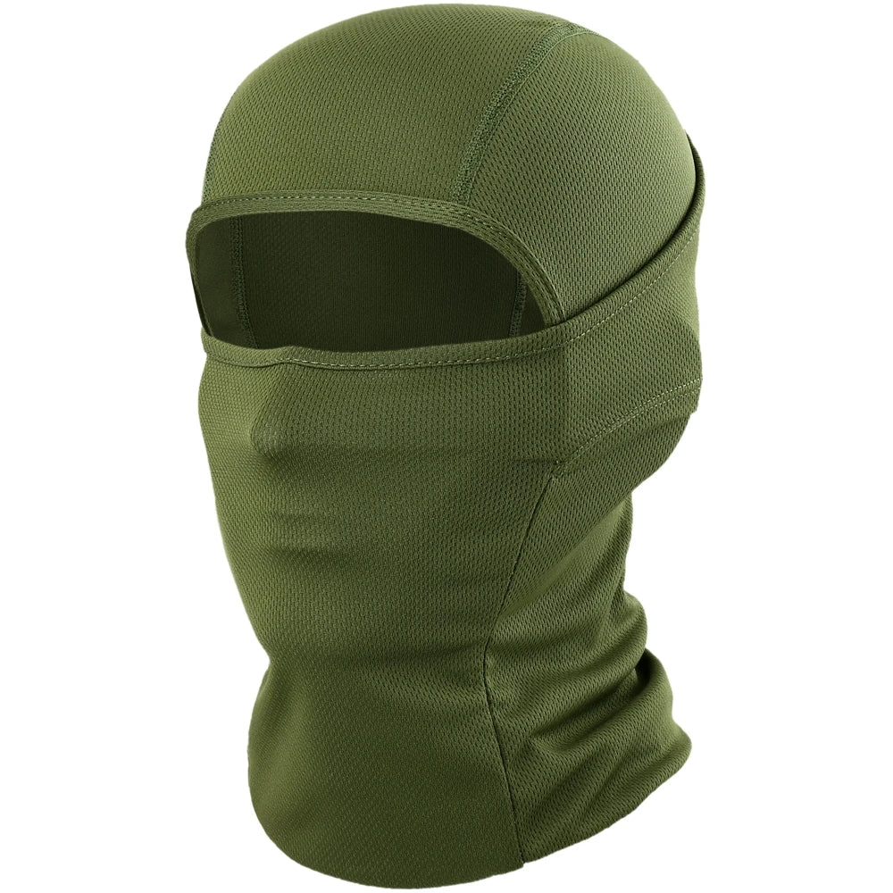 Atmungsaktive Sommer Sturmhaube Winddichte Vollgesichtsmaske Outdoor