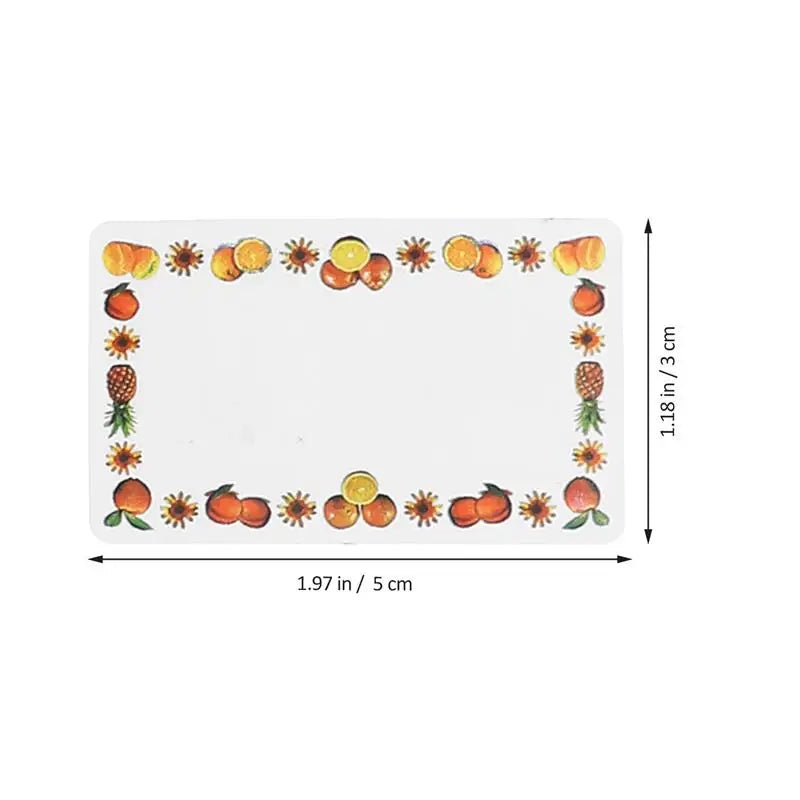 250 bunte Namensschild Etiketten für Flaschen Schule Kindergarten