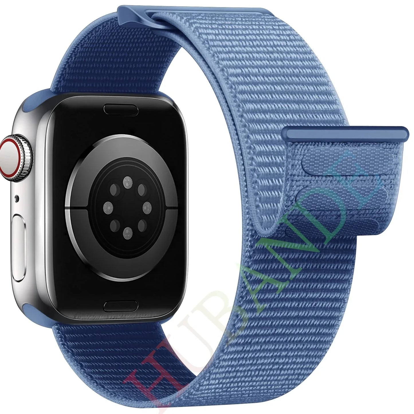 Atmungsaktives Nylonarmband für Smartwatch 38-49 mm, Unisex