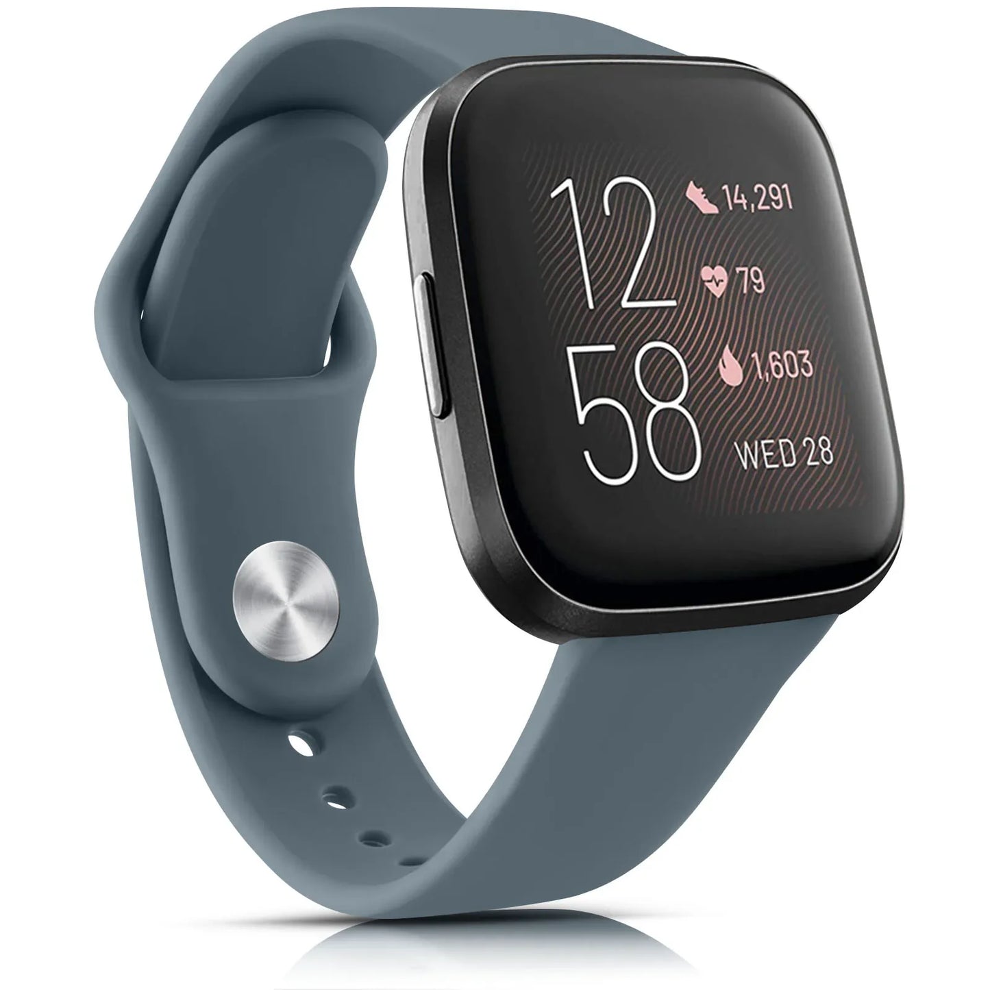 Silikon Armband Sport Ersatz für Fitbit Versa 1 2 3 4 Lite Sense 2