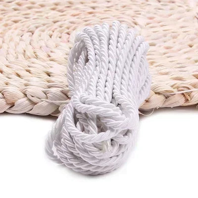 3mm Polyester Seil 3-Strang gedreht – DIY, Heimtextilien, Taschen, Deko Schnur