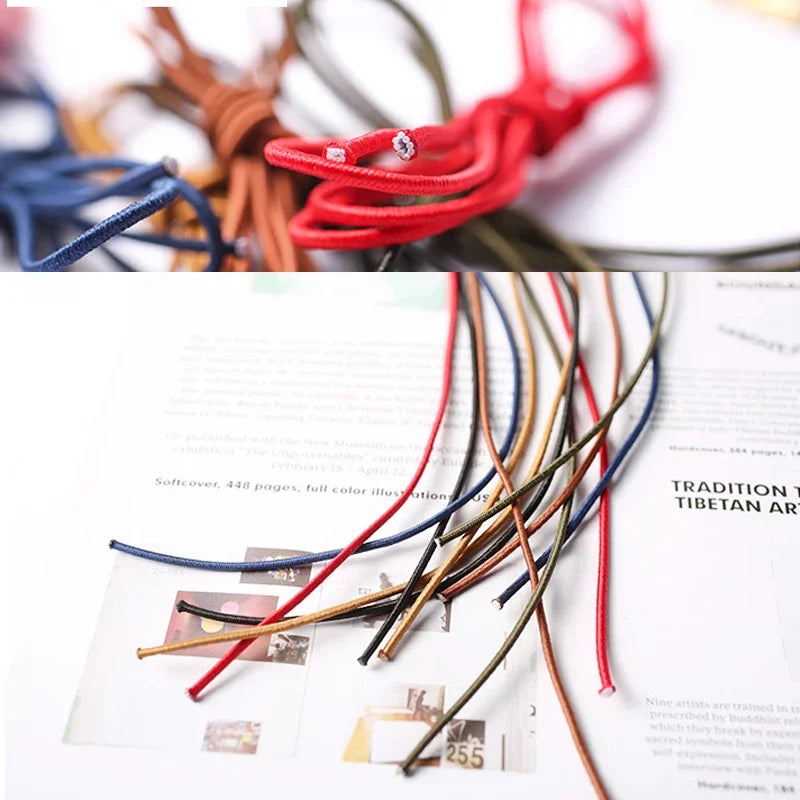 Vintage Elastisches Gummiband 1m für Travelers Notebook Planner
