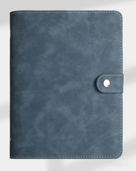 A5 A6 A7 PU Notizbuch Hülle DIY Ringbuch für Tagebuch Agenda Fotoalbum