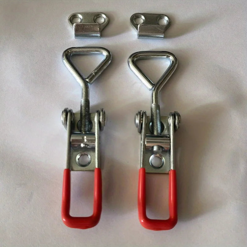 4er-Set Heavy Duty Eisen Schnellklemmen – Robust, Verstellbar - Sicher
