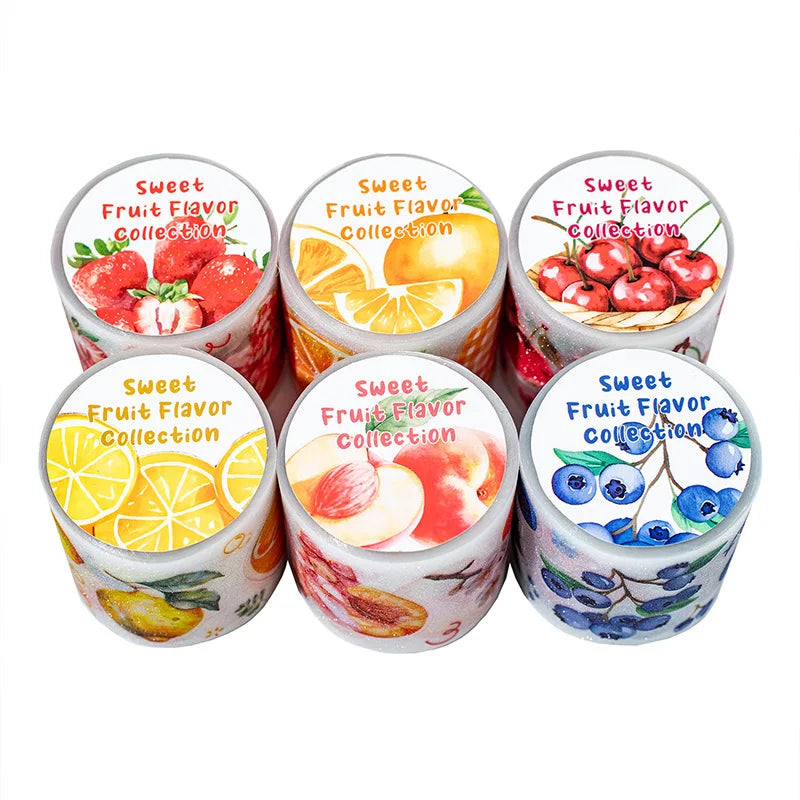 Saftiges Obst Washi-Tape 40mmx2m für Bullet Journals und Scrapbooking