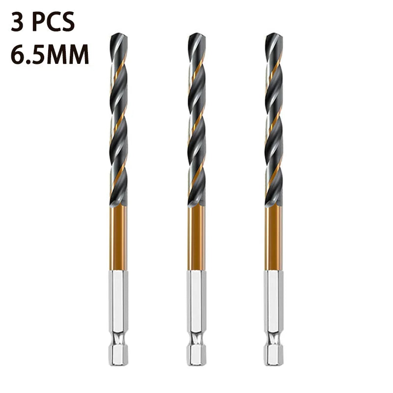 3/7/13PCS Spiralbohrer Set mit Hex Schaft für Holz und Metall