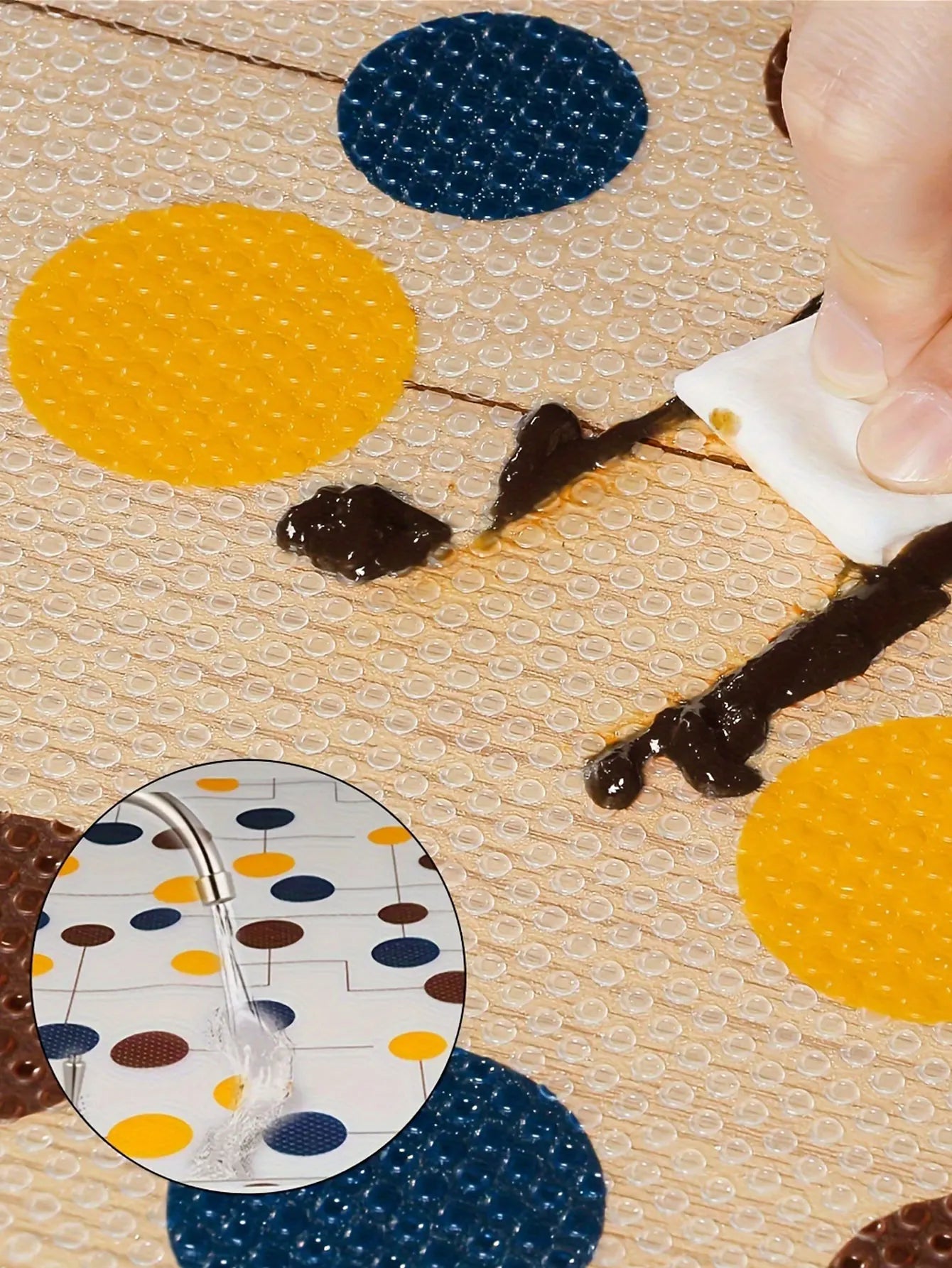 Rutschfeste, wasserdichte EVA-Unterlage für vielfältige Aufbewahrungslösungen