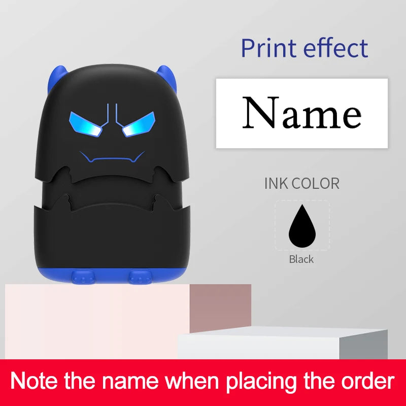Wiederverwendbares Baby-Namenstempel-Set – Ungiftig, wasserfest - personalisierbar