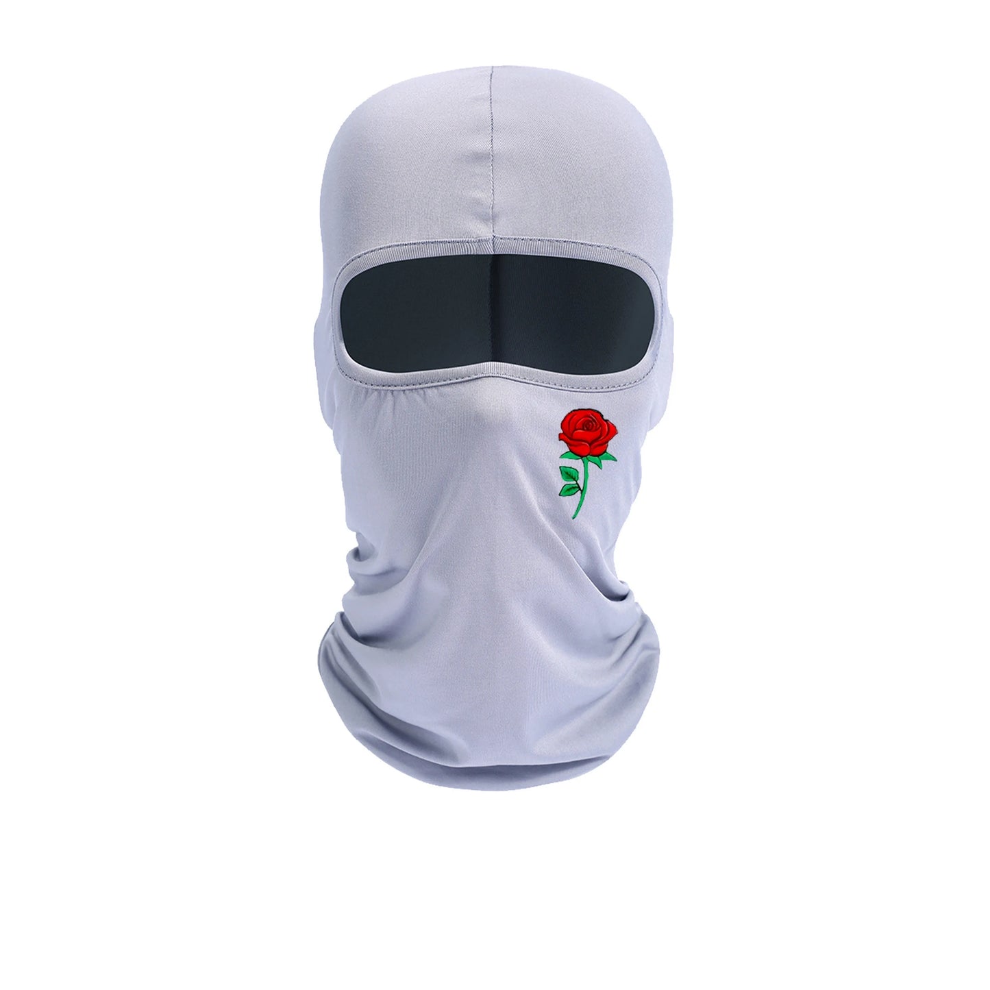Unisex Sturmhaube mit Blumenmuster Schutz vor Wind und Sonne Outdoor