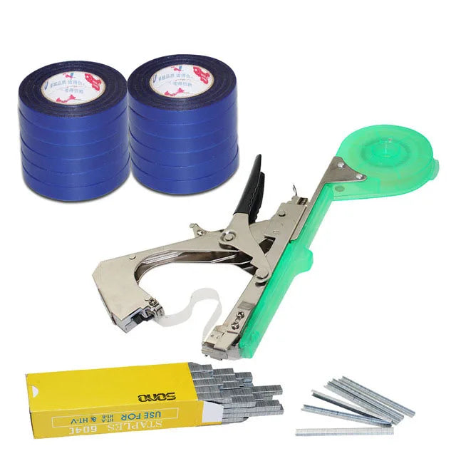 Garten Werkzeug Set mit Tapener Maschine zum Binden und Beschneiden