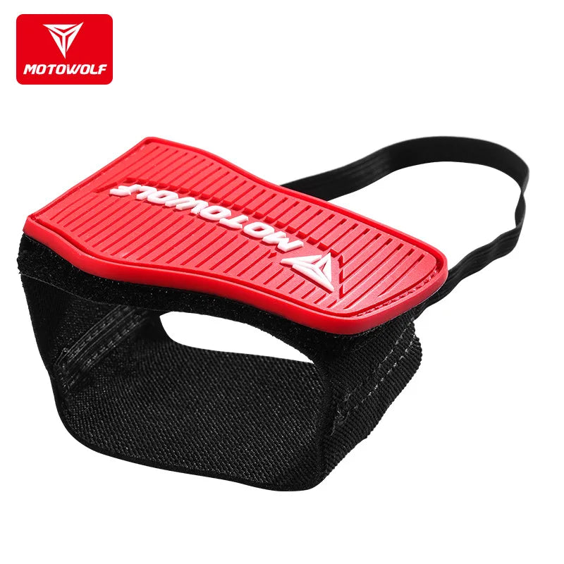 Universal Motorrad Schaltpad Schuhschutz Anti-Rutsch Schutzüberzug