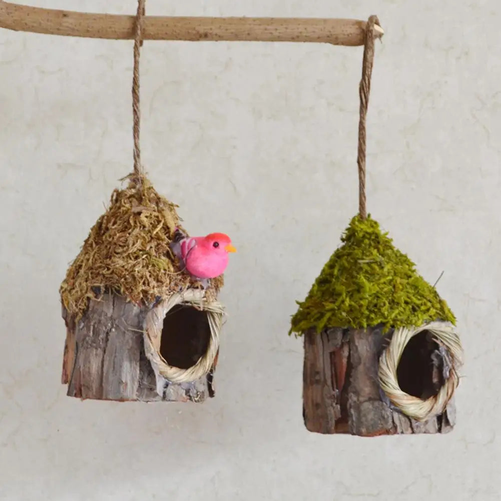 Hängendes Vogelhaus für Garten – Stilvolle Baumdekoration