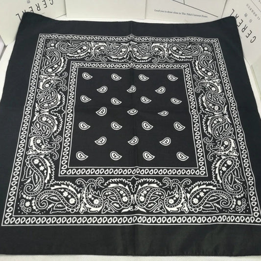 Stylisches bedrucktes Bandana Kopftuch Unisex vielseitig tragbar