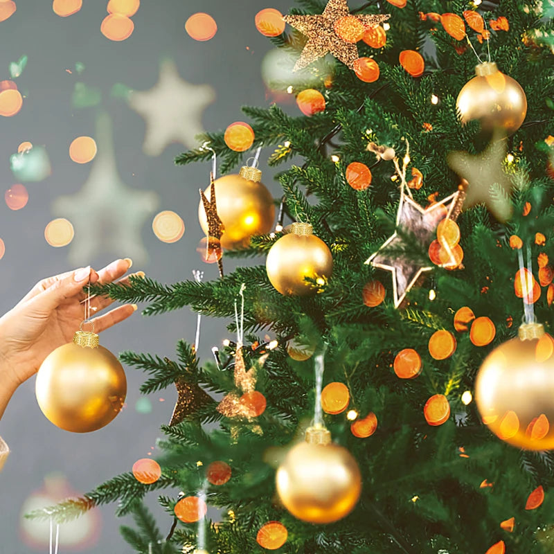 Weihnachts-Ornament Kappen in Rundform als Ersatz für Baumdeko