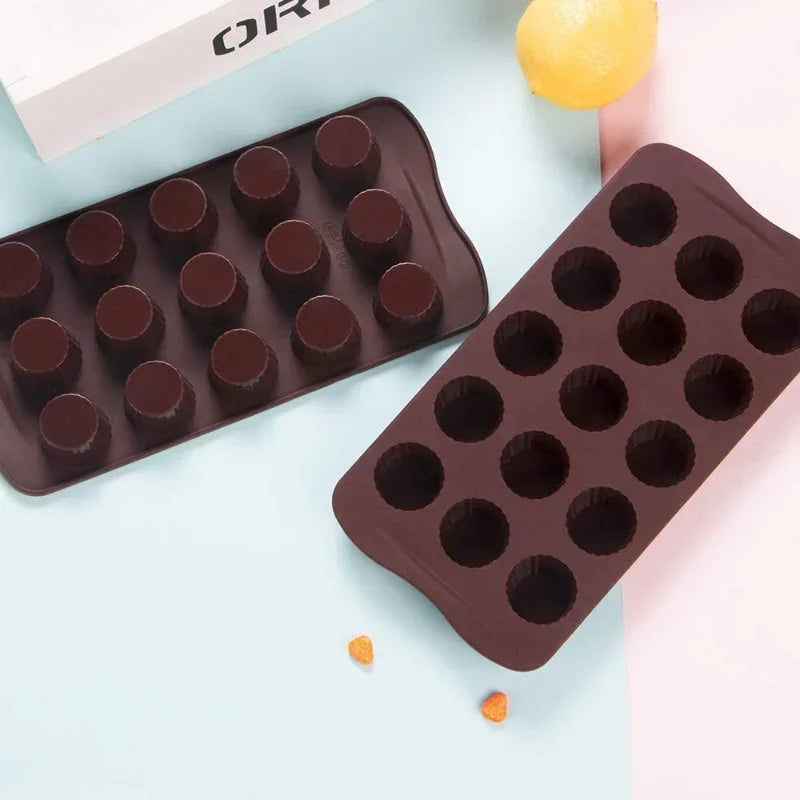 Silikon Backform für Süßigkeiten und Kuchen mit Antihaftbeschichtung
