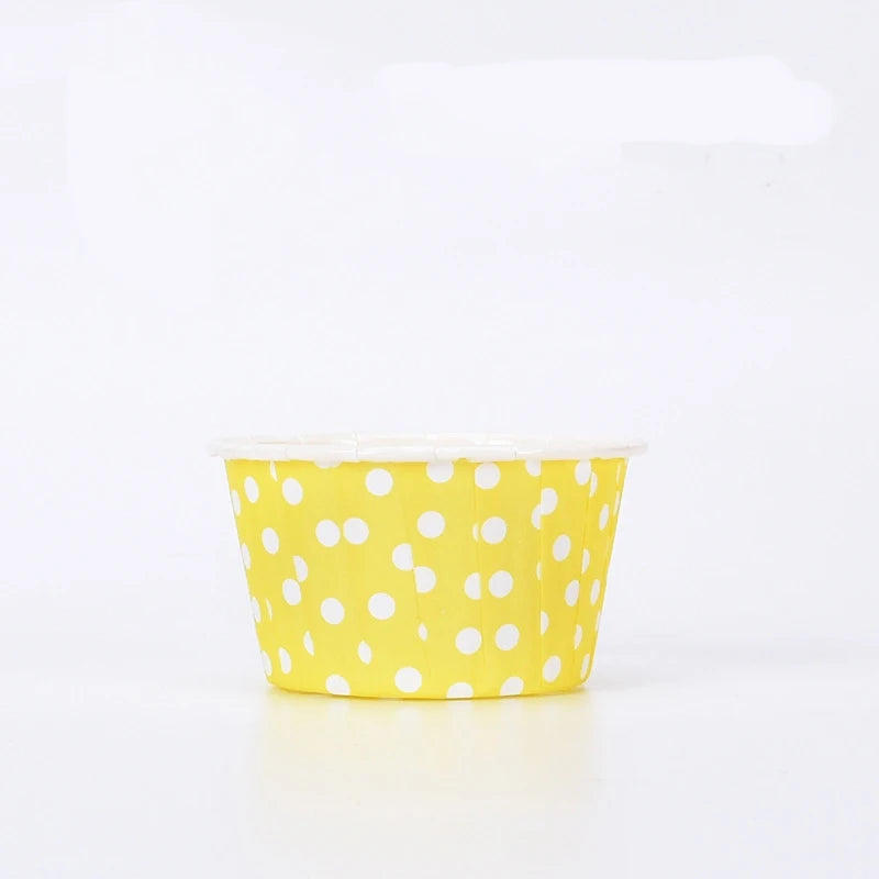 50 Mini Muffin Tassen Papier – 50er Set, vielseitig - umweltfreundlich gestalten