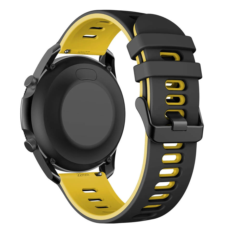 Flexibles Silikonarmband 20/22mm – Komfort - Stil für Huawei, Garmin - Samsung