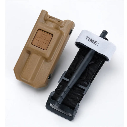 Taktische Tourniquet Aufbewahrungsbox MOLLE Tasche für Outdoor Notfälle