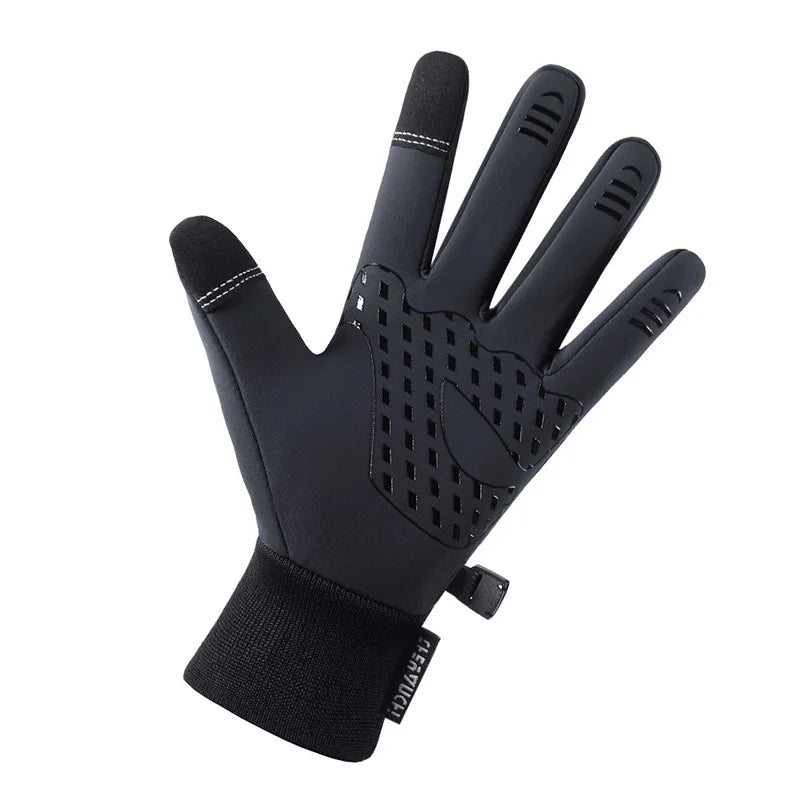 Winter Fahrradhandschuhe Rutschfest Warm Touchscreen Winddicht M L XL