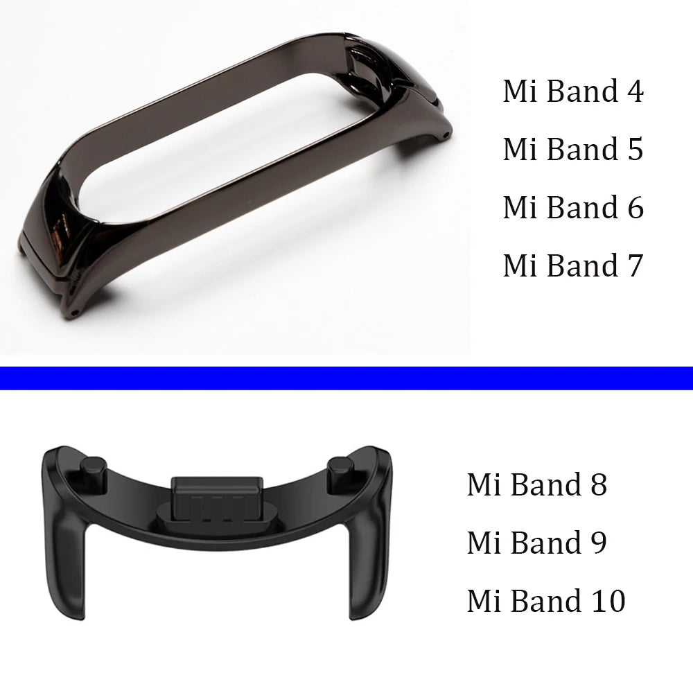 Edles Natur Achat Perlen Armband Gummiband für Fitness Tracker Smartwatch