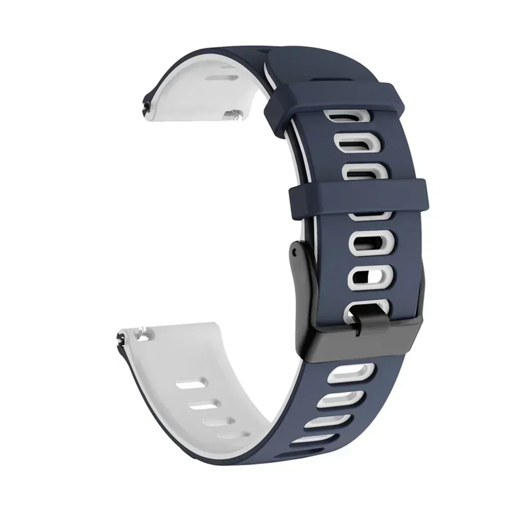 Flexibles Silikonarmband 20/22mm – Komfort - Stil für Huawei, Garmin - Samsung