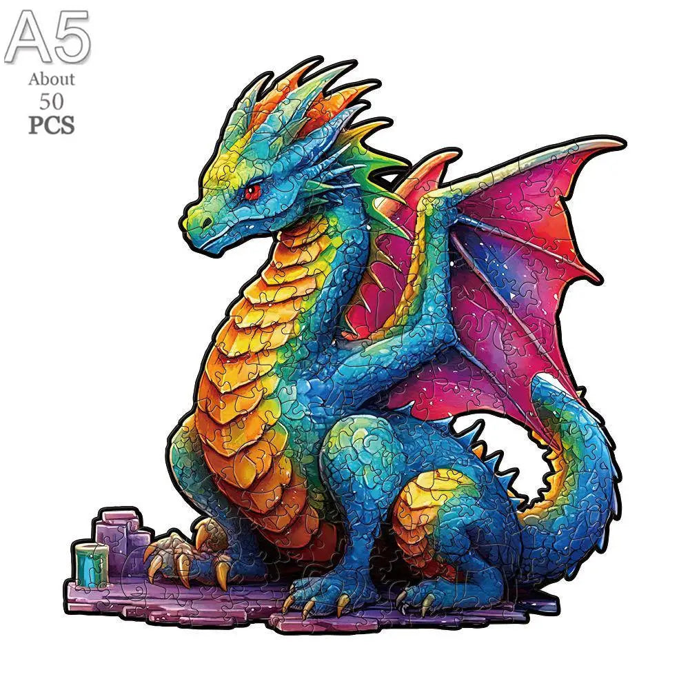 Fesselndes 3D Holzpuzzle Tier für Erwachsene und Kinder