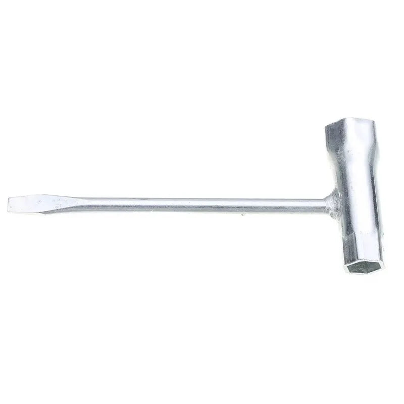 Multifunktionaler Edelstahl Kettensägenschlüssel T-Schlüssel 160mm
