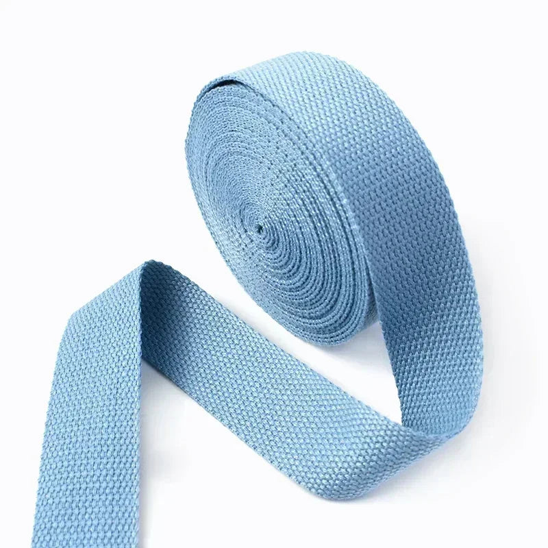 4M Polyester/Nylon Gurtband 1.3mm dick, 20-50mm breit für DIY Nähen Rucksäcke